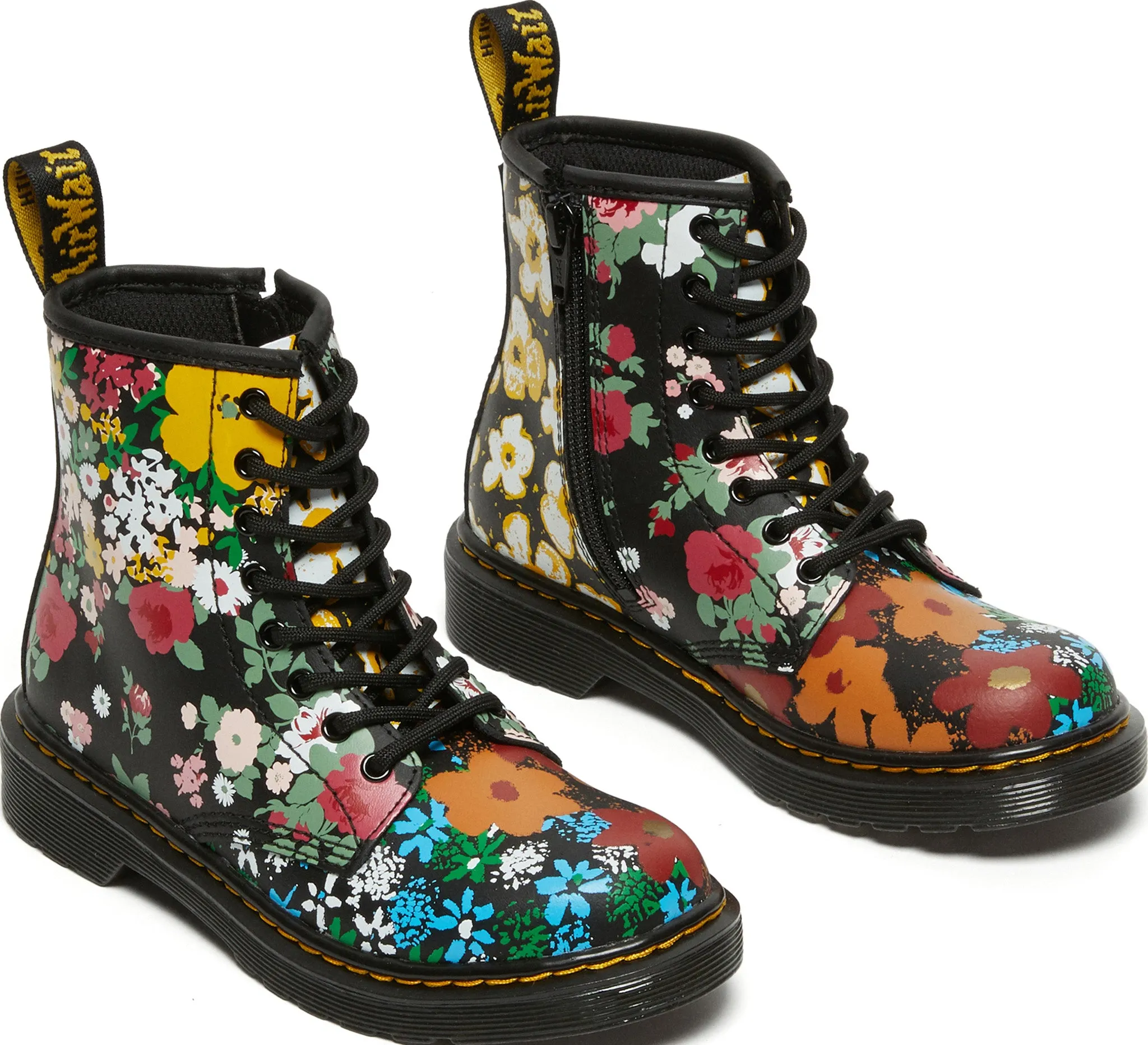 1460 Floral Mash Up Boots - Little Kids|-|Bottes 1460 Floral Mash Up - Petit Enfant