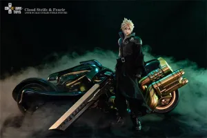 1:6 Cloud Strife AC Version & Fenrir Motorcycle Deluxe Set Action Figure