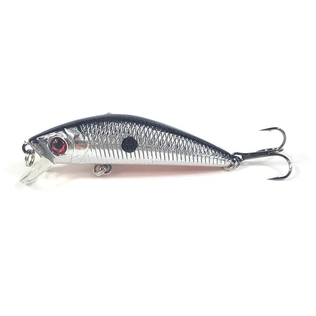 1Pcs Fishing lure iscas artificiais para pesca 6# Hooks 7cm 8.5g Minnow wobbler crankbait swimbait Hard Lures Fishing tackle WQ9