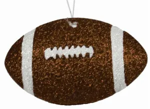 4.5" Glitter Football Ornament