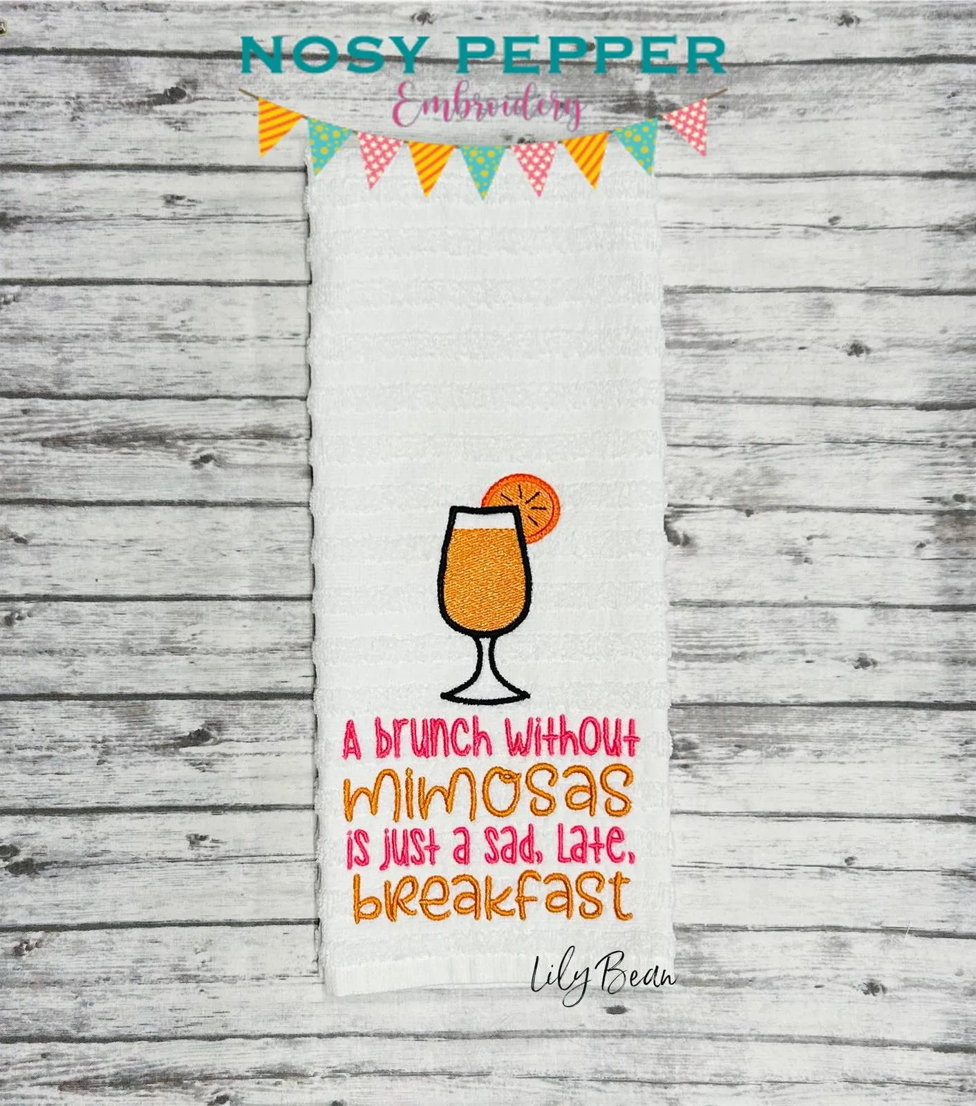 A Brunch Without Mimosas is just a sad late breakfast sketchy machine embroidery design (4 sizes available) DIGITAL DOWNLOAD