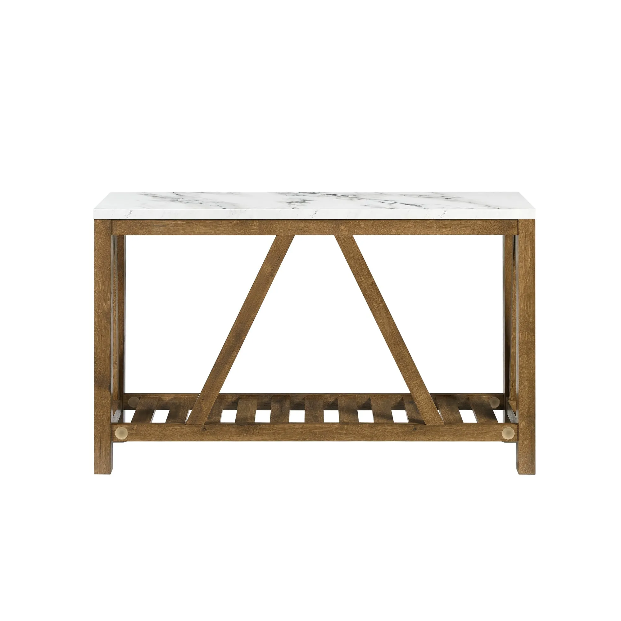 A-Frame Rustic Entry Table