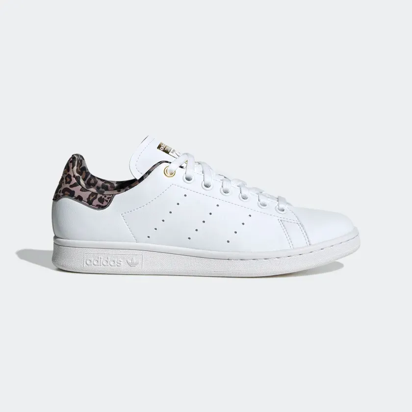 Adidas Women's Stan Smith Shoes - Cloud White / Wild Brown / Gold Metallic