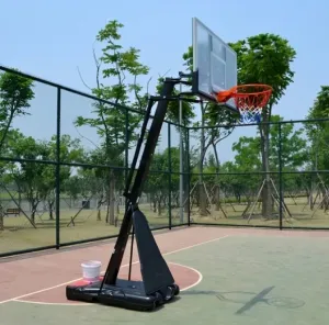 Adjustable Basketball Court Basketball Hoop 1024