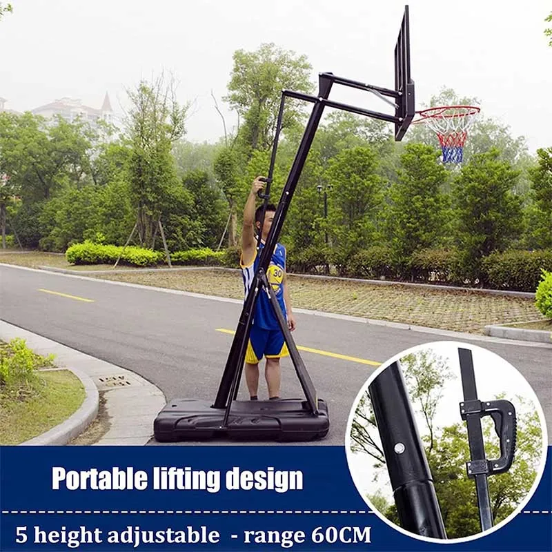 Adjustable Basketball Court Basketball Hoop 1024