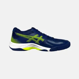 Asics Blade FF Men's Badminton Shoes -Blue Expanse/Safety Yellow