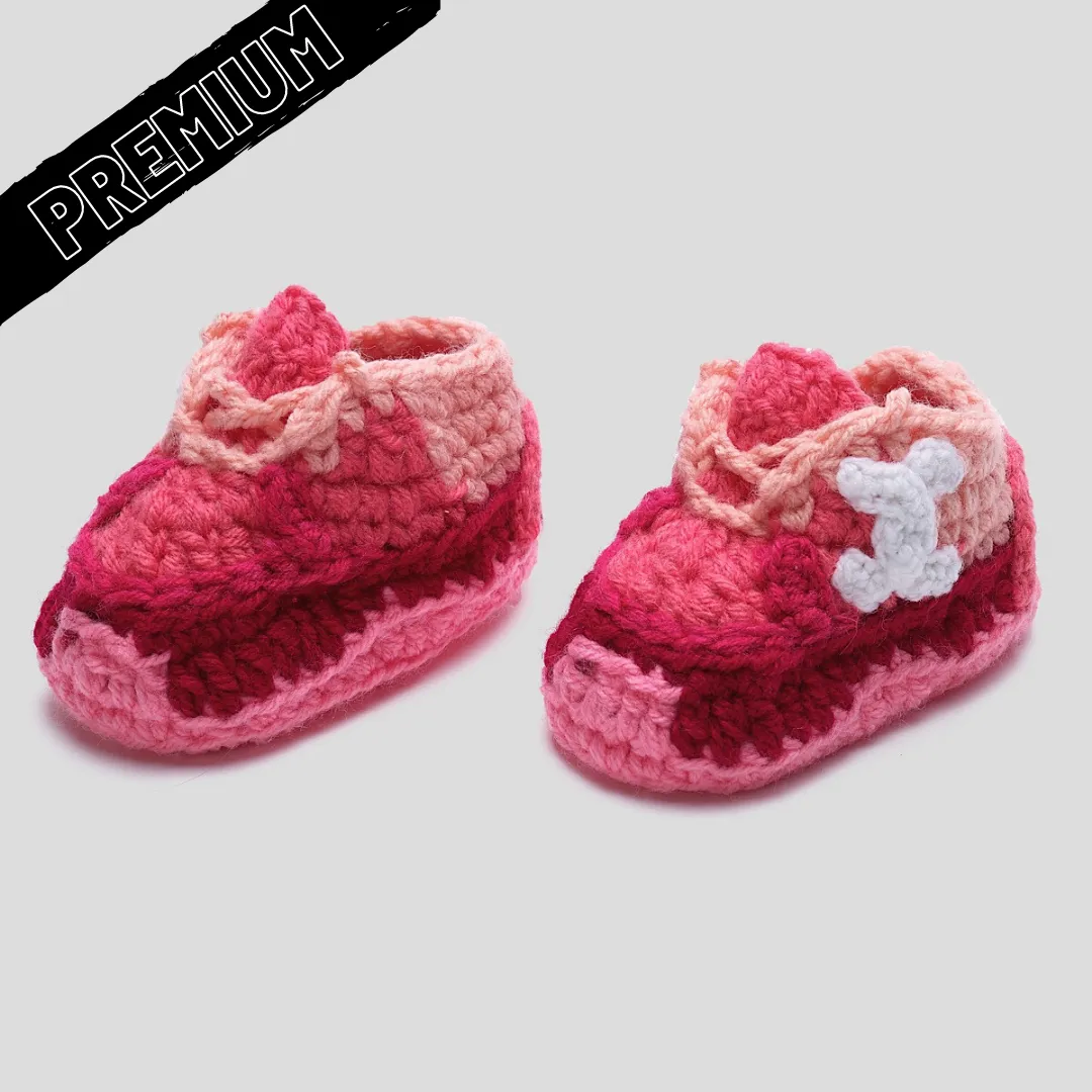 Baby Crochet CC (Soft felt non-slip bottom & Shoe Box)