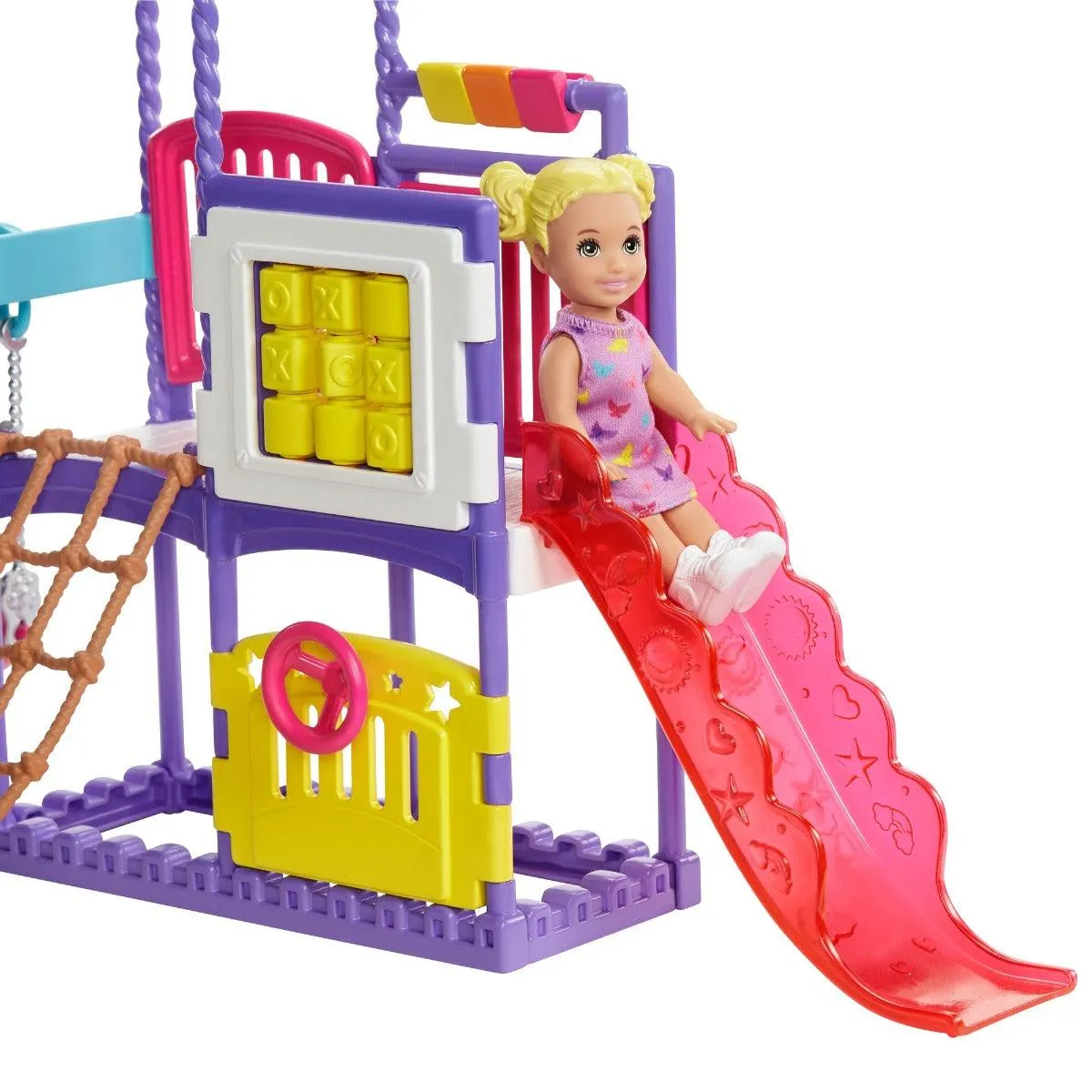 Barbie Skipper Babysitters Climb 'N Explore Playground Dolls And Playset