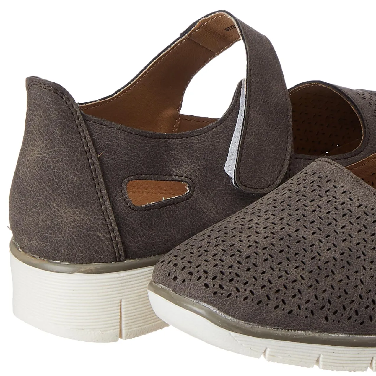 Bata WomenHAIFAShoes UK 8 Color Grey (5512943)