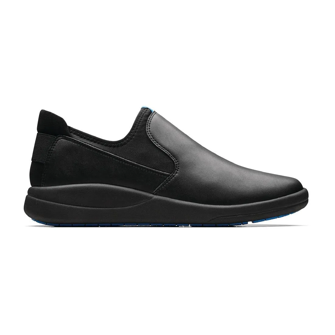 BB741-36 WearerTech Vitalise Slip on Shoe Black/Black with Modular Insole Size 36