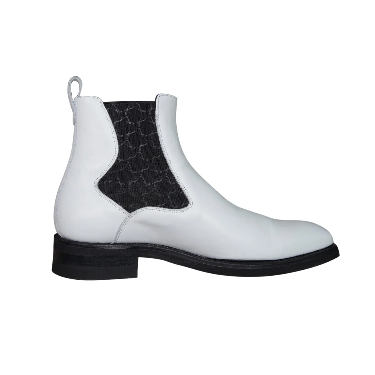 Bianco Chelsea Boots