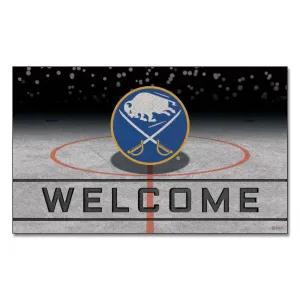 Buffalo Sabres Rubber Door Mat - 18in. x 30in.