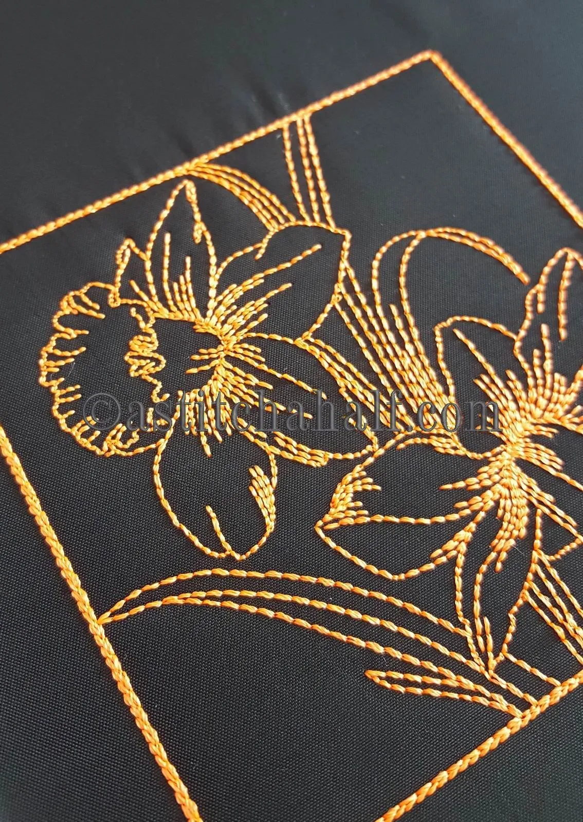 Chalk Board Daffodil Cross Body Bag