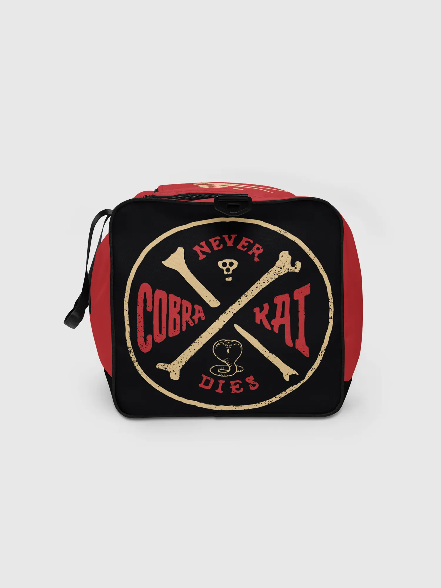 Cobra Kai Never Dies Duffle Bag