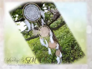 Crochet dream catcher FSL/ five sizes