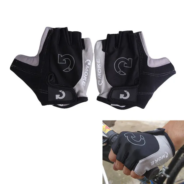 Cycling Gloves Half Finger Anti Slip Gel Pad Breathable Motorcycle MTB Mountain Road Bike Gloves Men Sports Bicycle Gloves S-XL