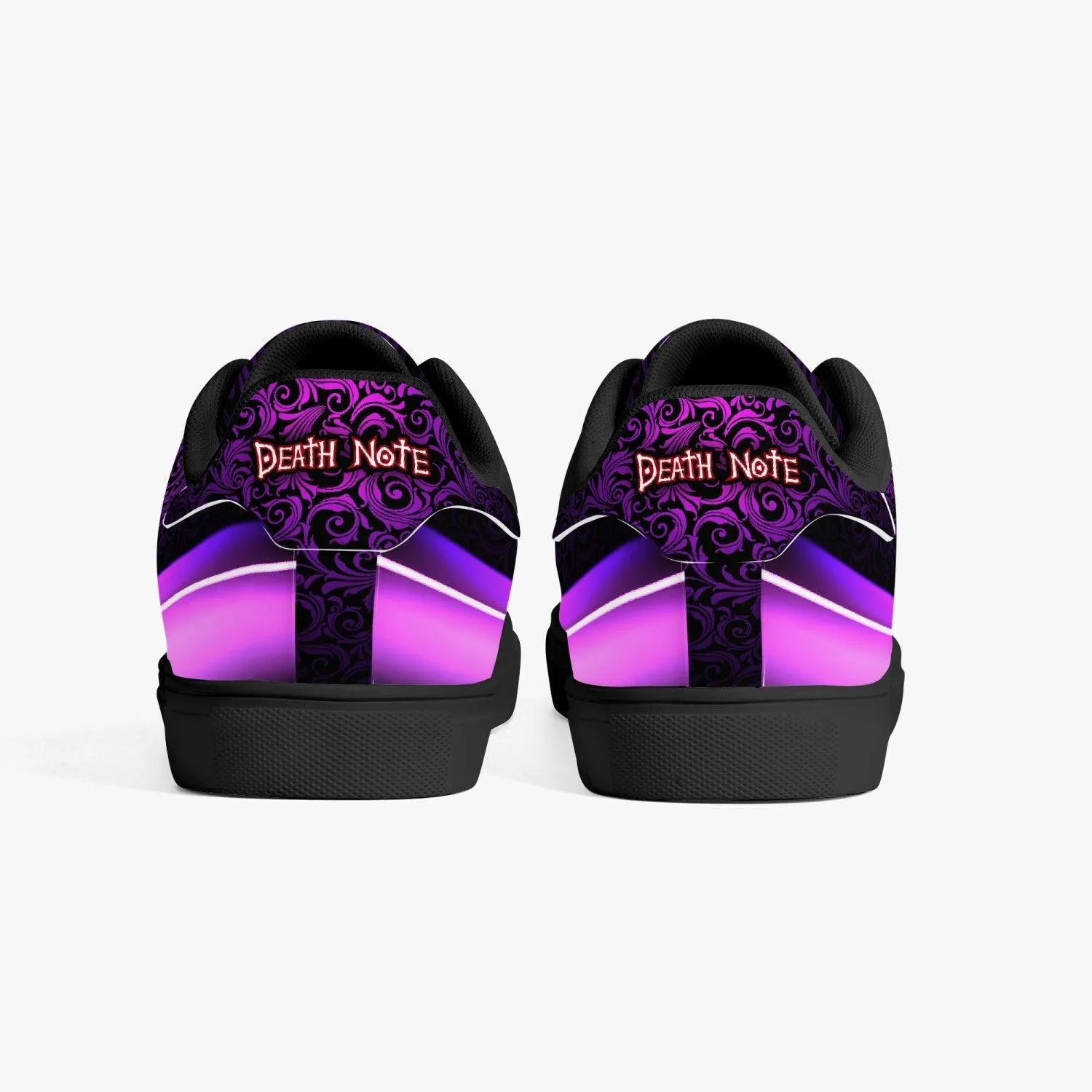 Death Note Misa Purple Skate Anime Shoes