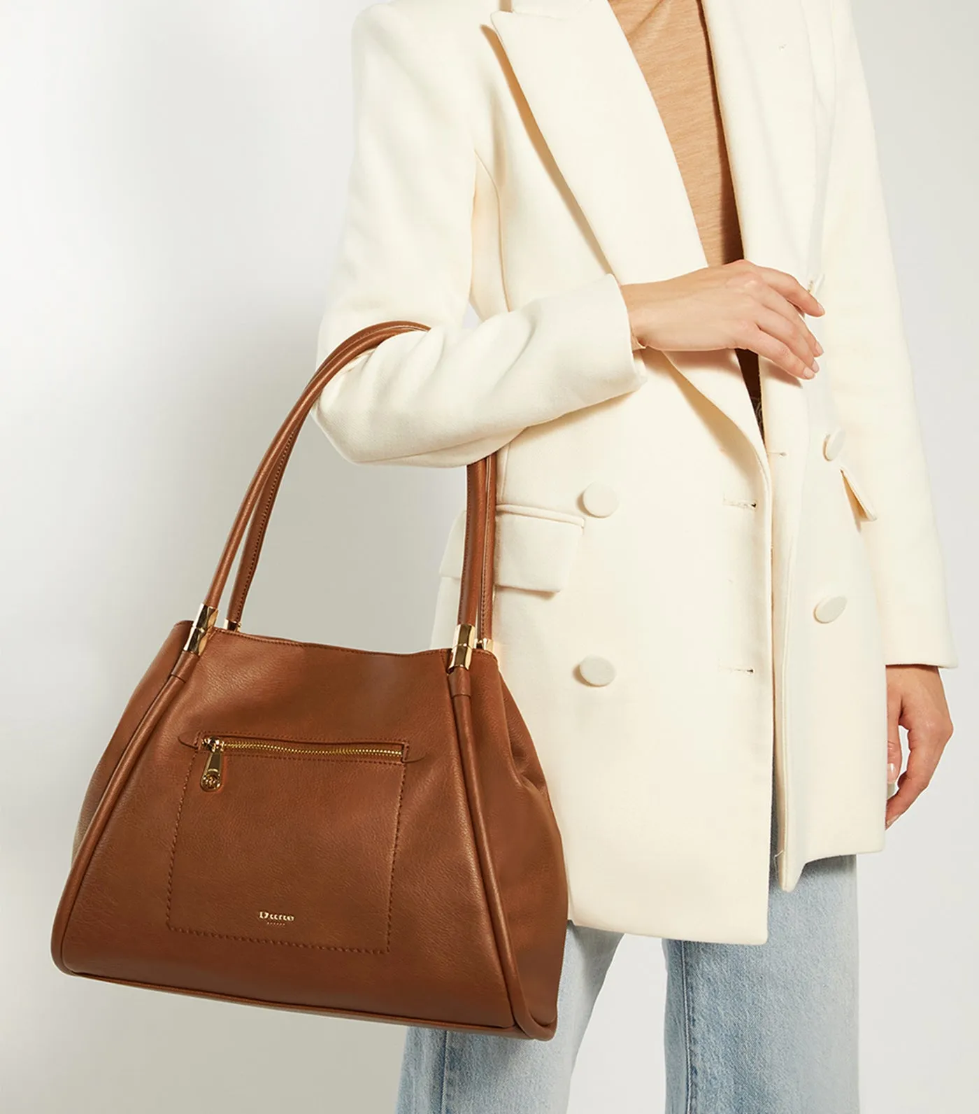 Decker Handbag Tan