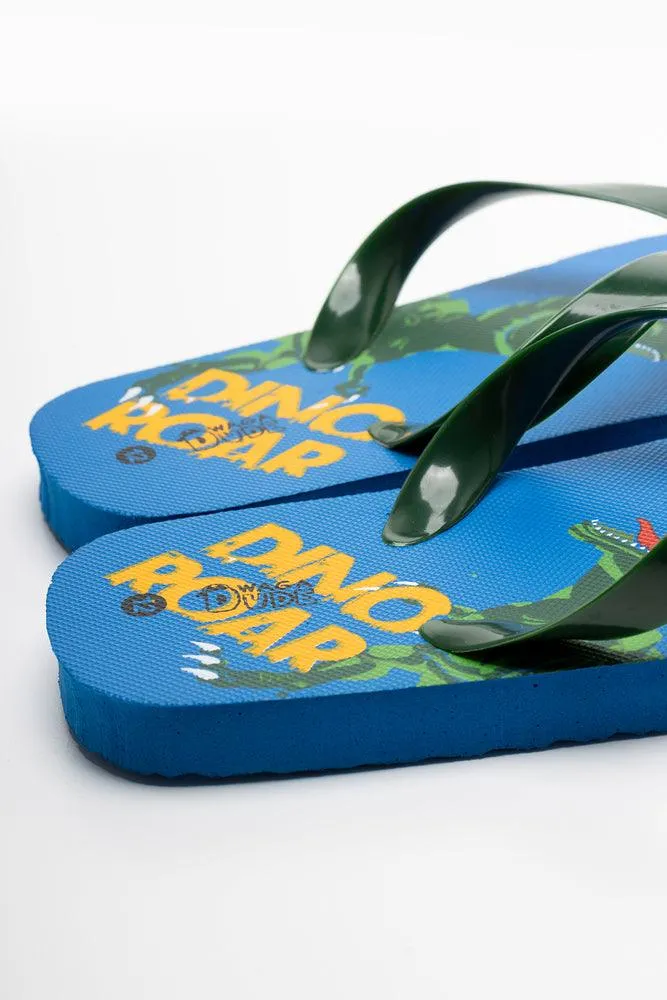 Dino Flip Flop Green