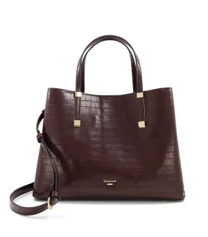 Dorrie Tote Bag Dark Brown