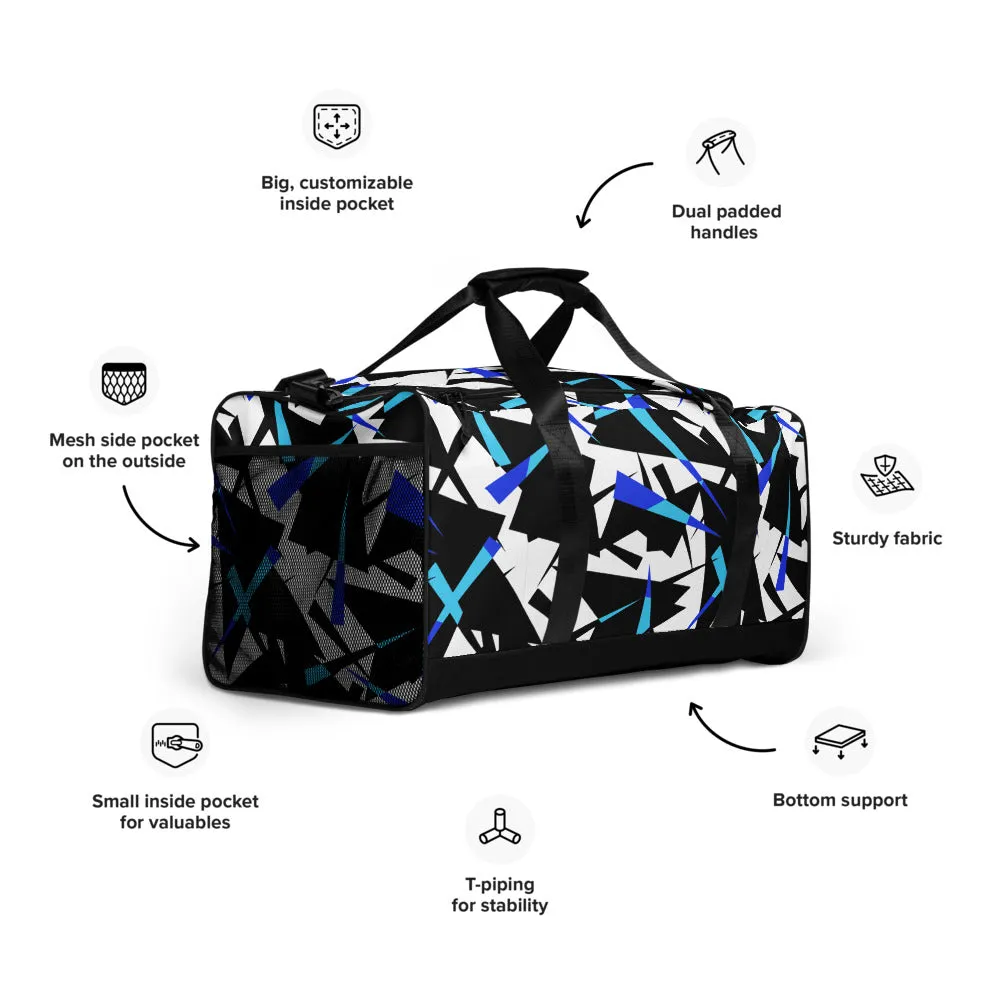 Duffle bag in Geo Print