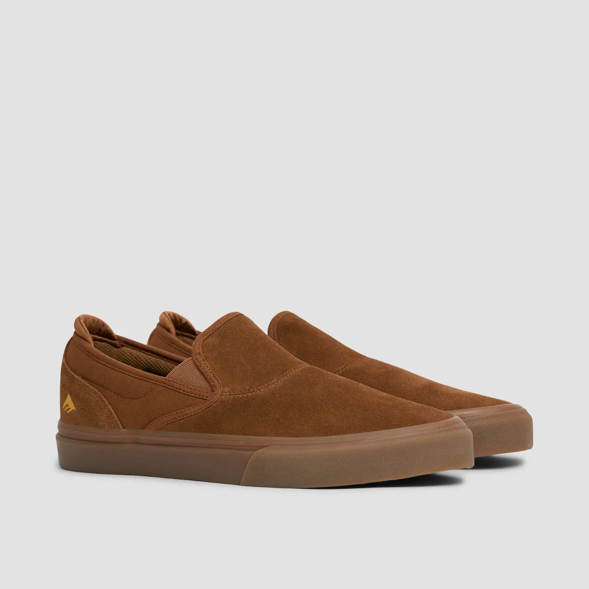 Emerica Wino G6 Slip-On Shoes - Brown/Gum