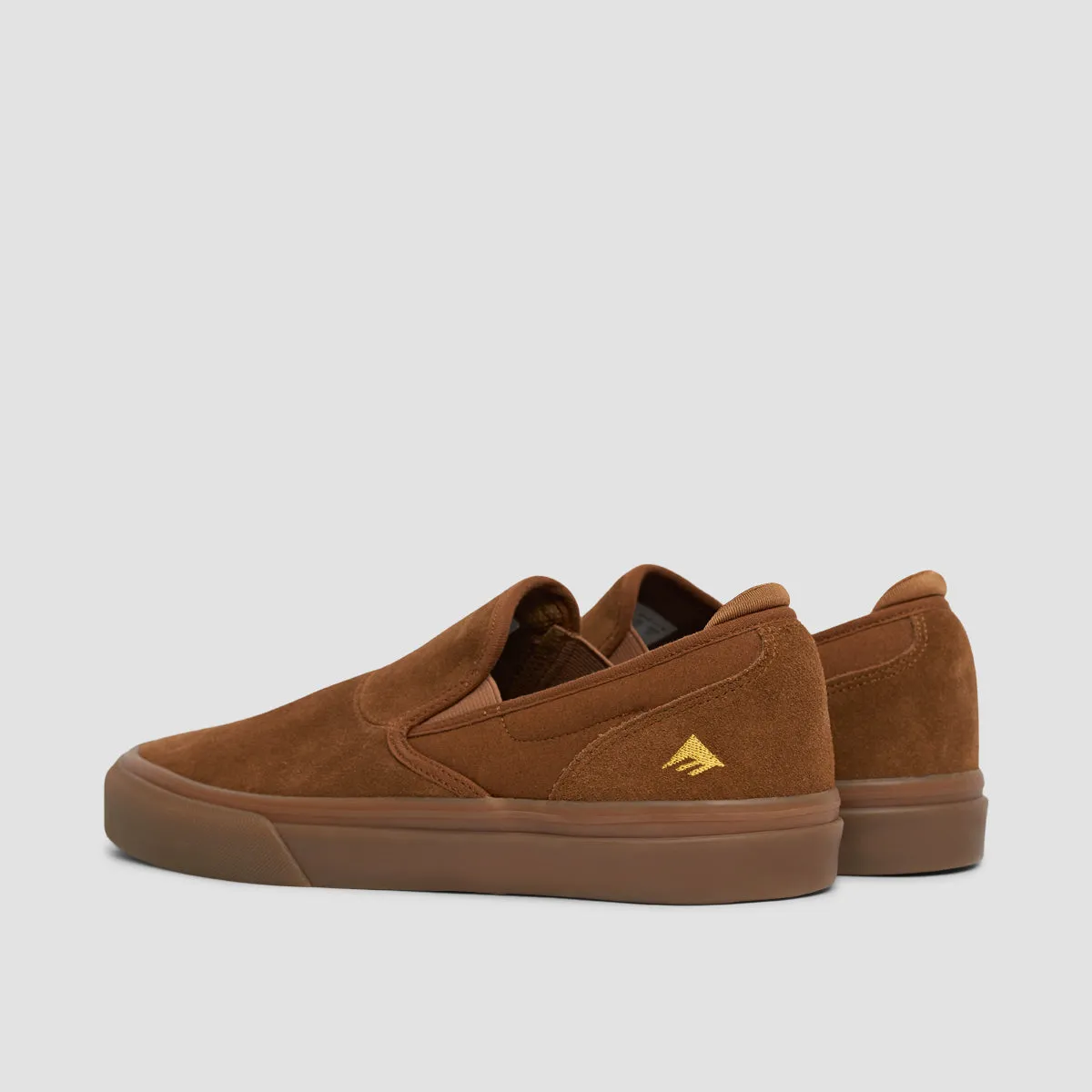 Emerica Wino G6 Slip-On Shoes - Brown/Gum