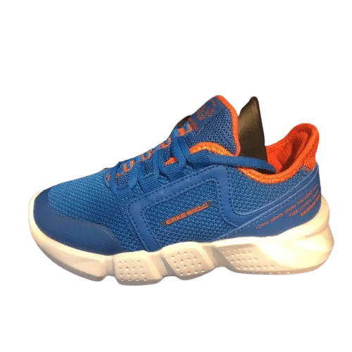 Erke Jogging Shoes Kids-Boys Running Royal Blue/L.Orange 63120120034-603