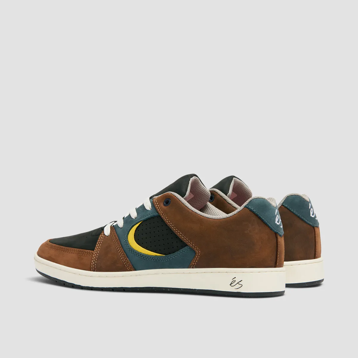 eS Accel Slim Shoes - Brown/Black/Tan