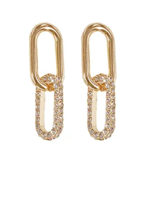 Everly Bejeweled Link Earring Drops