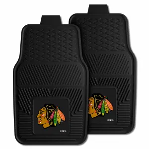 Fanmats Chicago Blackhawks 2pc Vinyl Car Mat Set