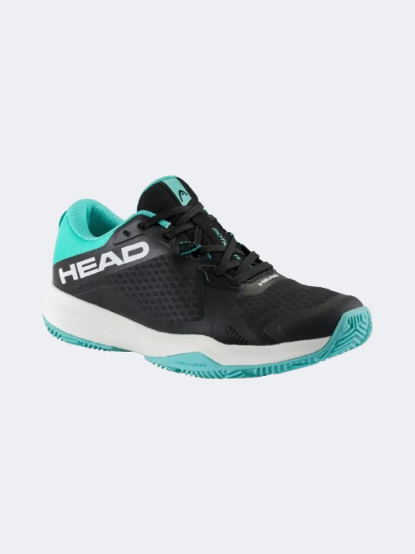 Head Motion Team Men Padel Shoes Black/Teal