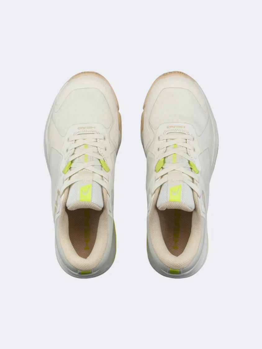 Head Motion Team Women Padel Shoes Beige/Yellow Mcli