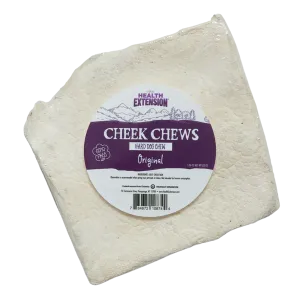 Health Extension Natural Cheek Chew Hard Dog Chew Original