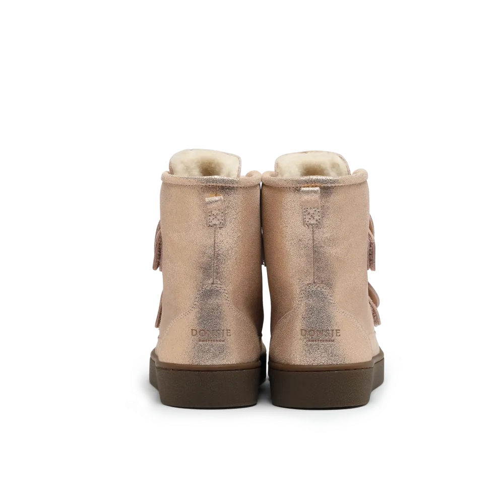 Isa Exclusive Boots | Powder Metallic Leather