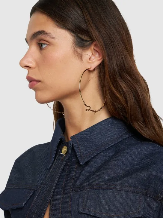 Jacquemus   Les Creoles Jacquemus big hoop earrings 