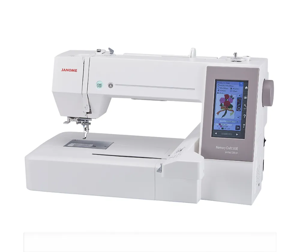 Janome Memory Craft 550E Limited Edition Embroidery Machine