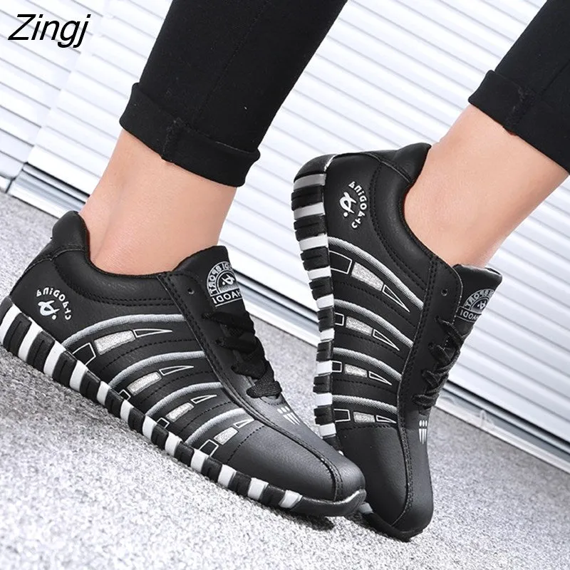 kamames And Autumn Women's Shoes Flat Sole Board Shoes Women's Comfortable Students' Breathable Outdoor Shoes Casual Shoes