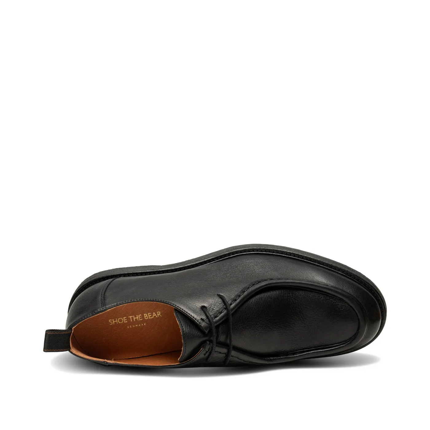 Kip wallabee leather - BLACK