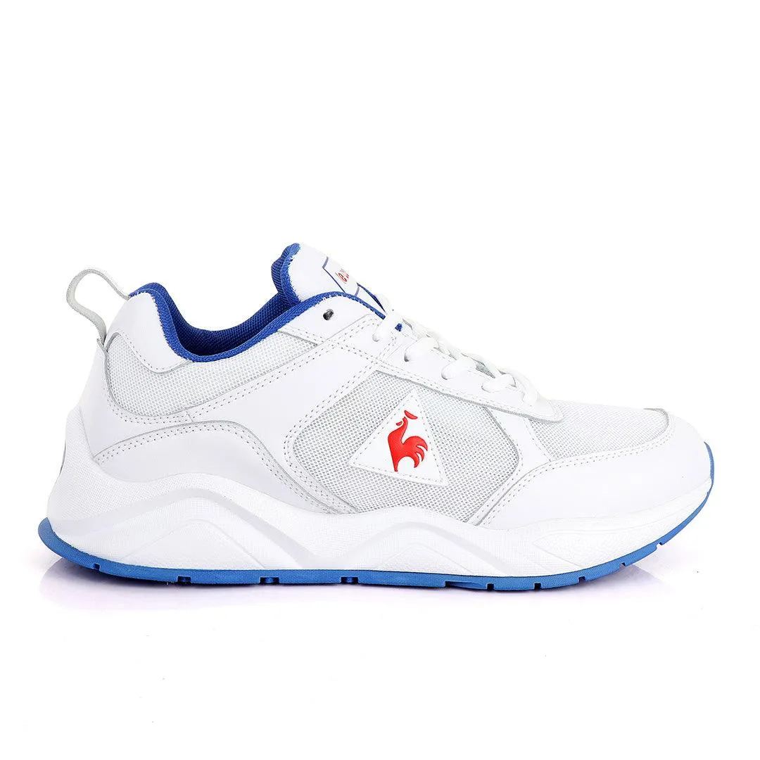 Le Coq Sportif White Mesh Sneakers