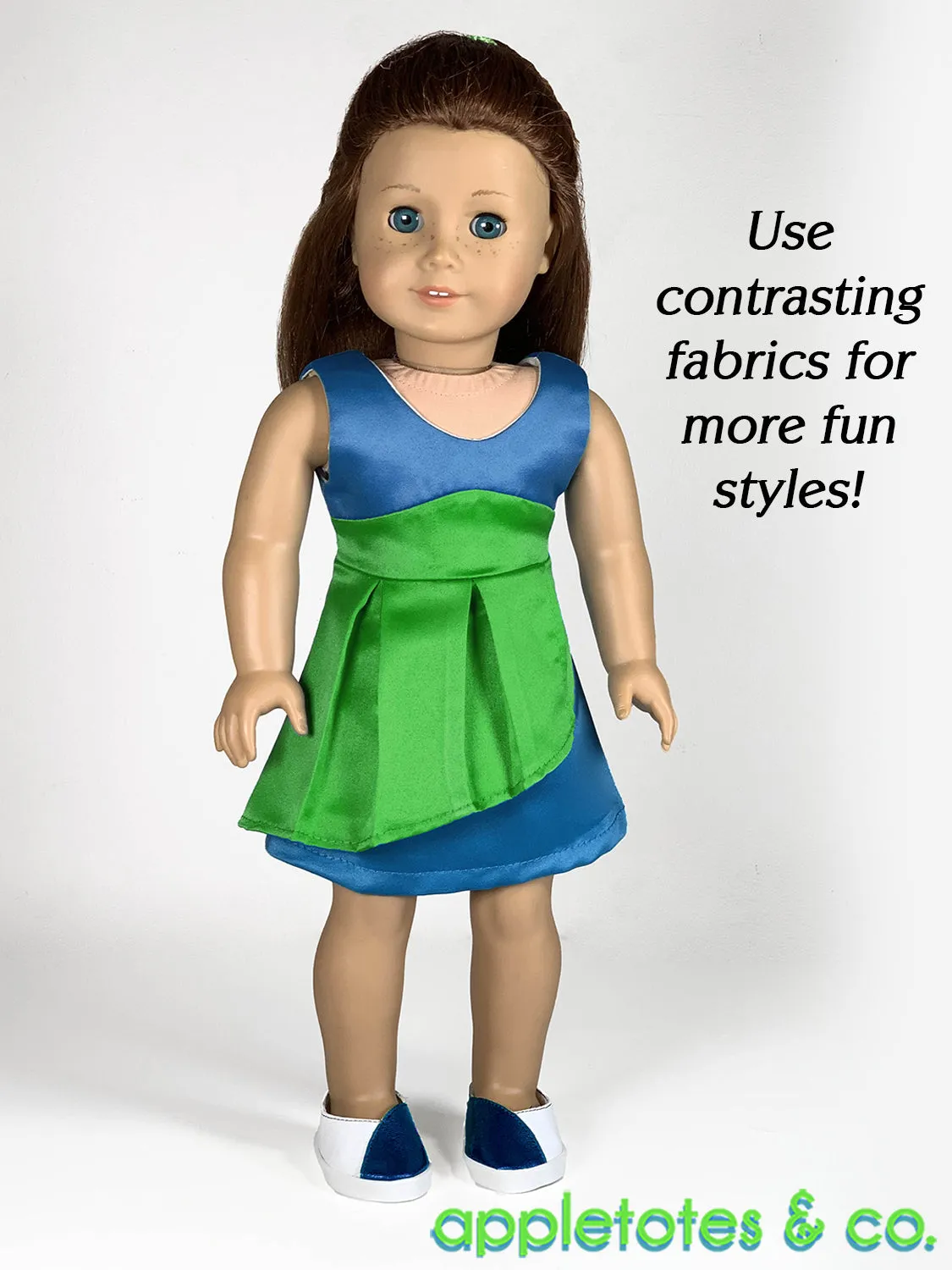 Leah Dress 18 Inch Doll Sewing Pattern