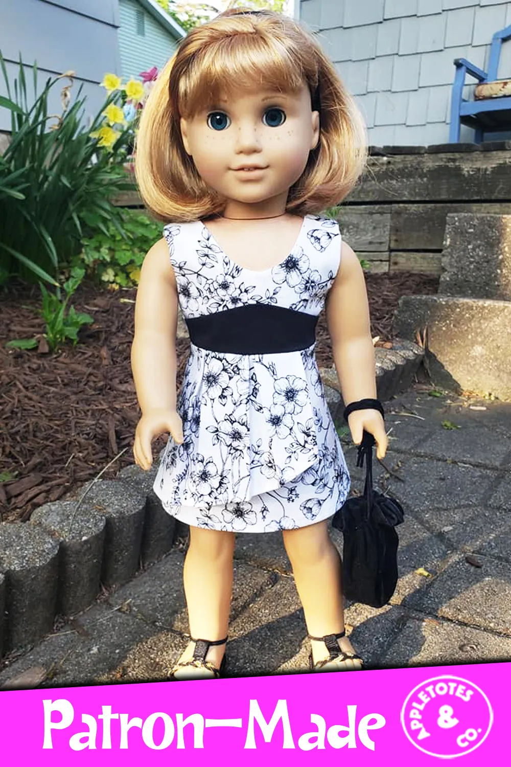 Leah Dress 18 Inch Doll Sewing Pattern