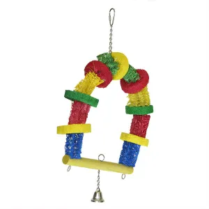 Loofah Parrot Swing