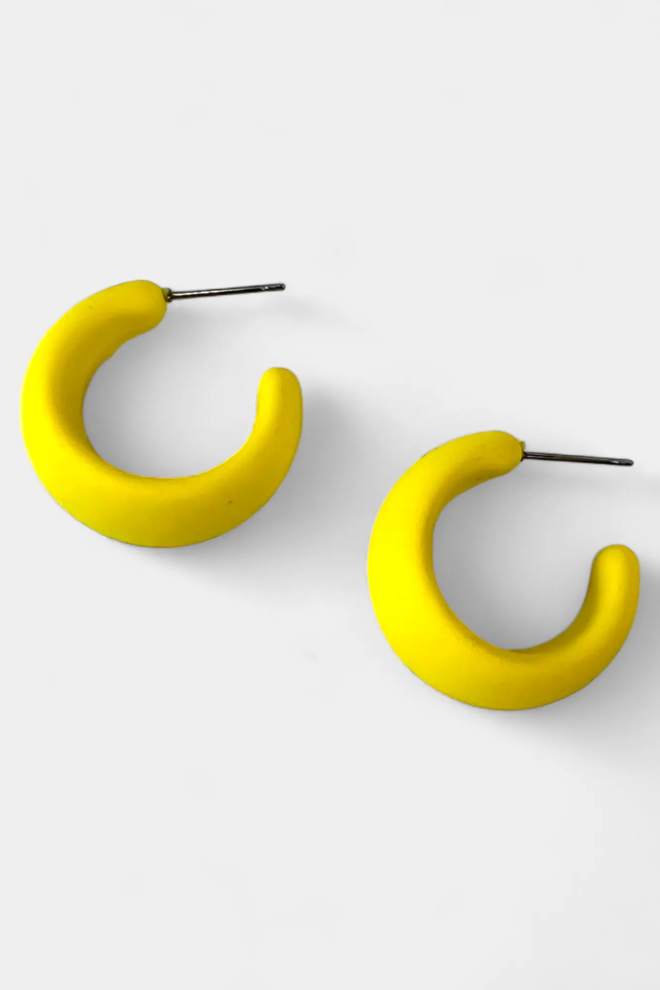 Matte Hoop Earrings