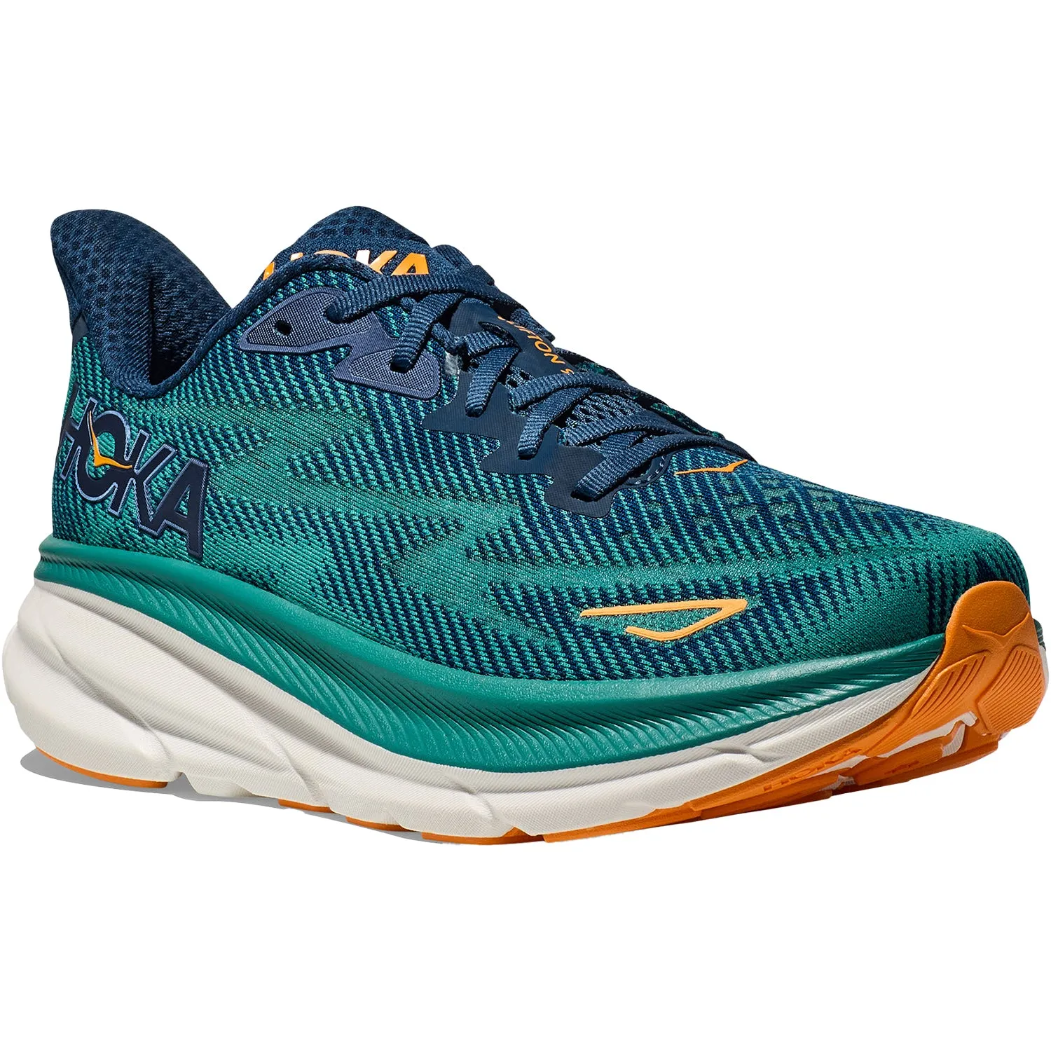 Men's Hoka Clifton 9 Midnight/Oceanic Mesh