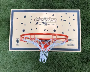 MSN Lazer "18K Gold Champs With Confetti" Mini Hoop