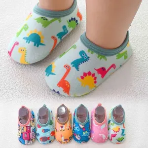 Multi-Patterned Aqua Splash Water Shoes