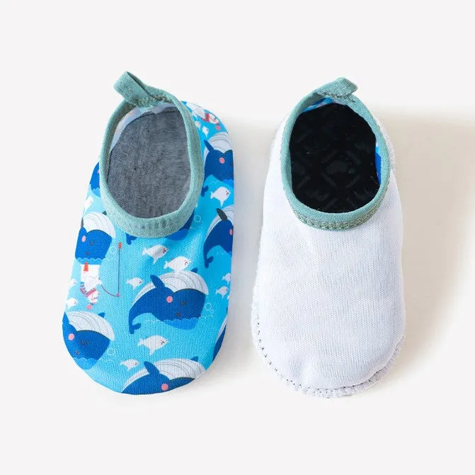 Multi-Patterned Aqua Splash Water Shoes