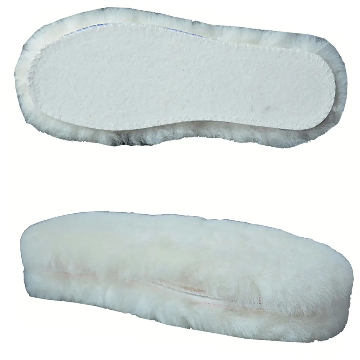 Natural Wool Insoles-100% Real Sheepskin (Women Size: 9.5)