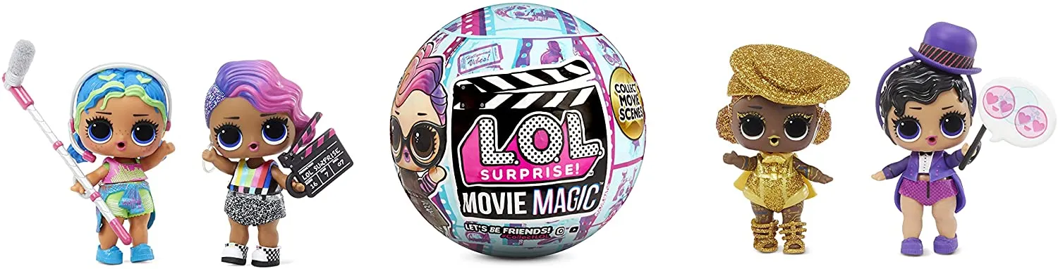 New 2021 LOL Surprise Movie Magic Doll Surprise Egg Toy with 10 Surprises